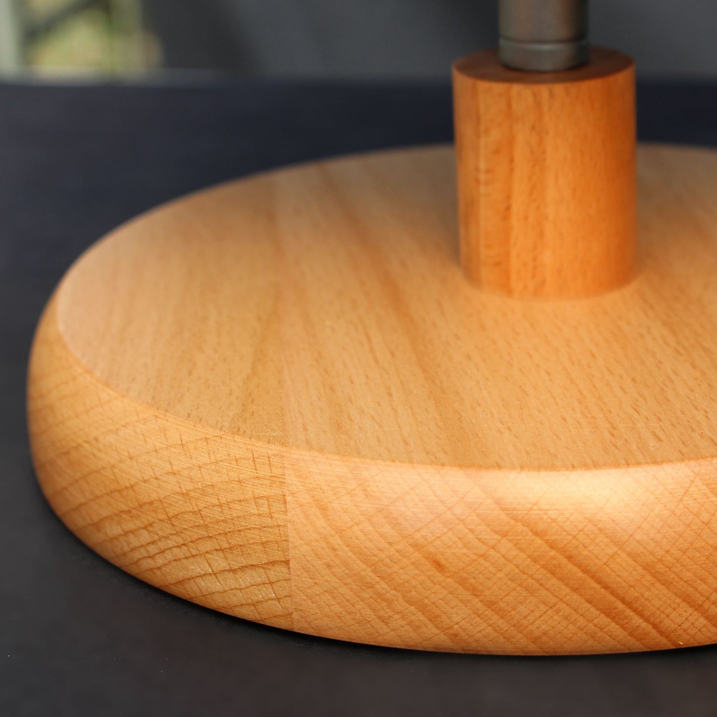 Magellan Mora Leuchtglobus 30cm geografisch - Holzfuß Buche, LED-Beleuchtung